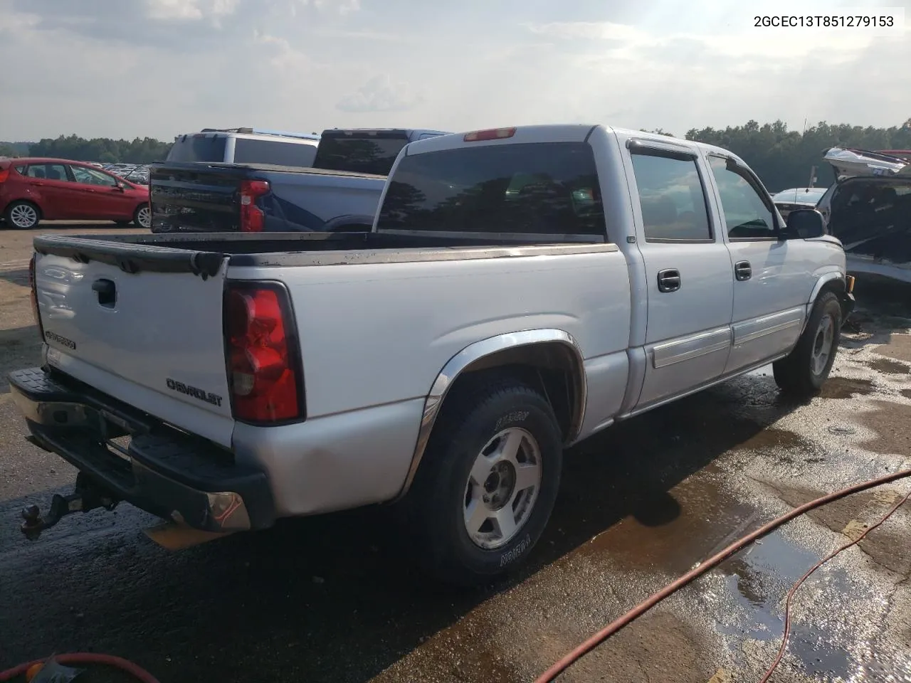 2005 Chevrolet Silverado C1500 VIN: 2GCEC13T851279153 Lot: 66440554