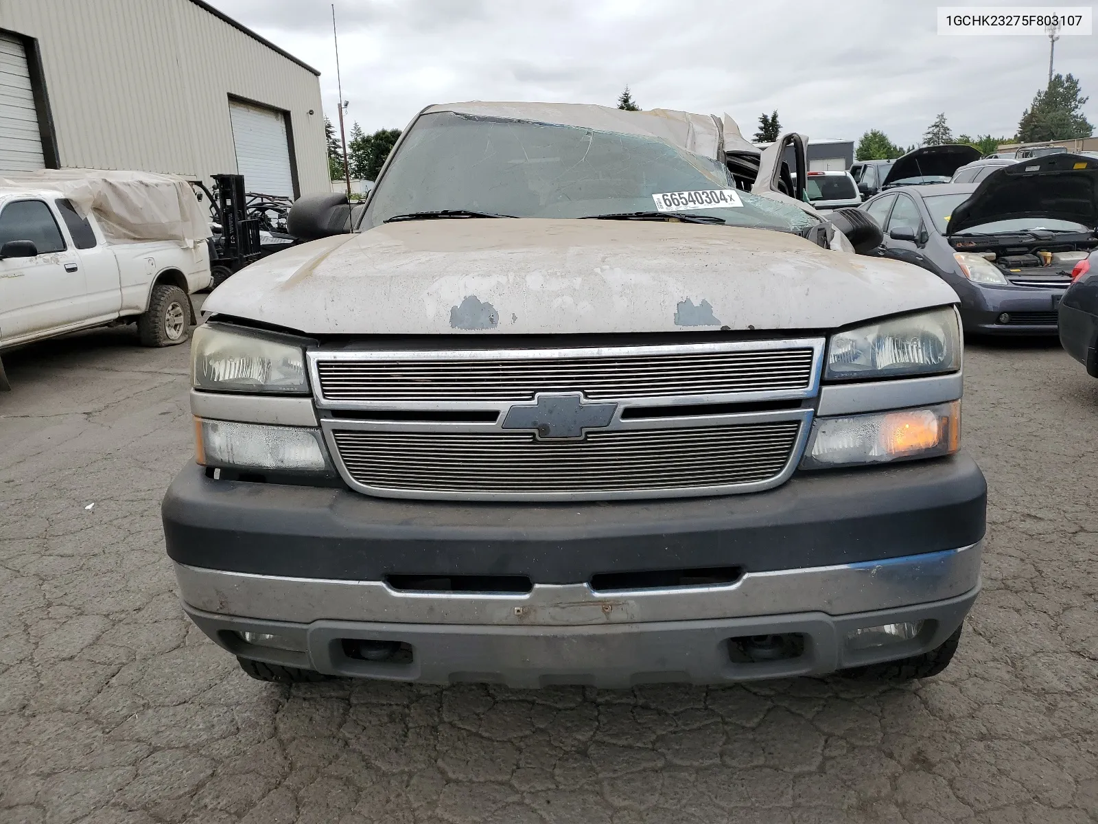 2005 Chevrolet Silverado K2500 Heavy Duty VIN: 1GCHK23275F803107 Lot: 66540304