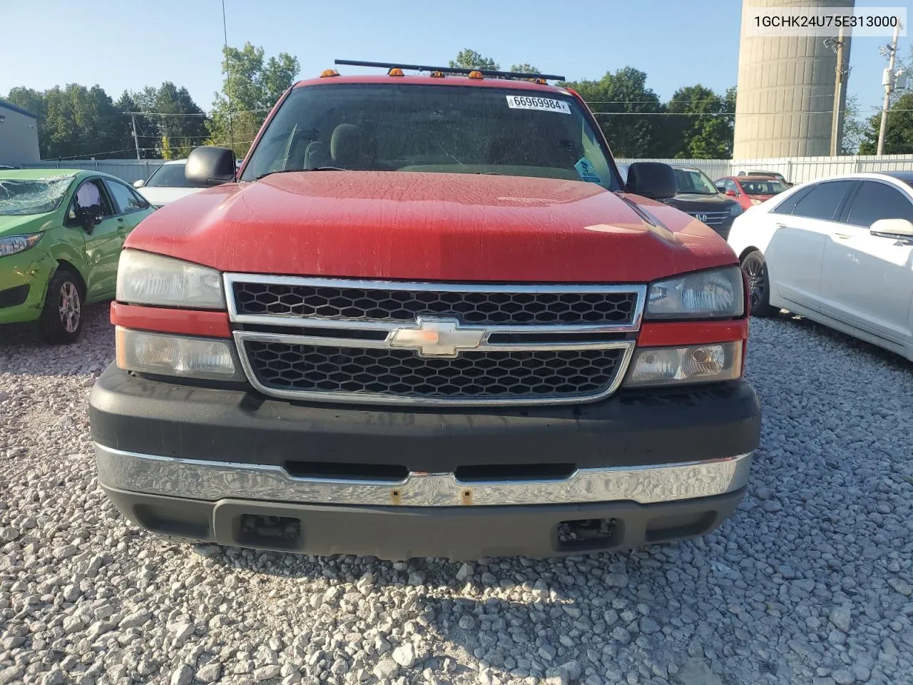 2005 Chevrolet Silverado K2500 Heavy Duty VIN: 1GCHK24U75E313000 Lot: 66969984