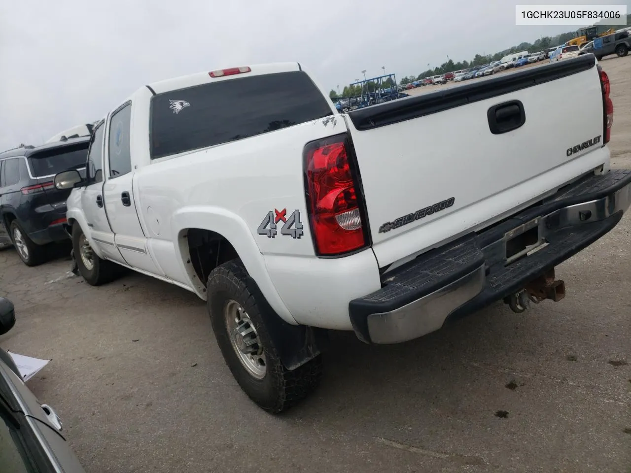 2005 Chevrolet Silverado K2500 Heavy Duty VIN: 1GCHK23U05F834006 Lot: 67411854