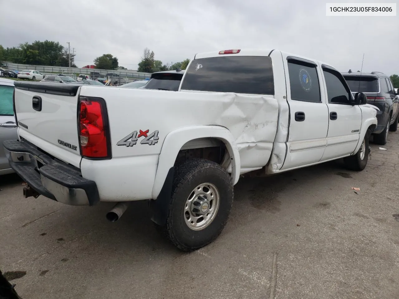 2005 Chevrolet Silverado K2500 Heavy Duty VIN: 1GCHK23U05F834006 Lot: 67411854