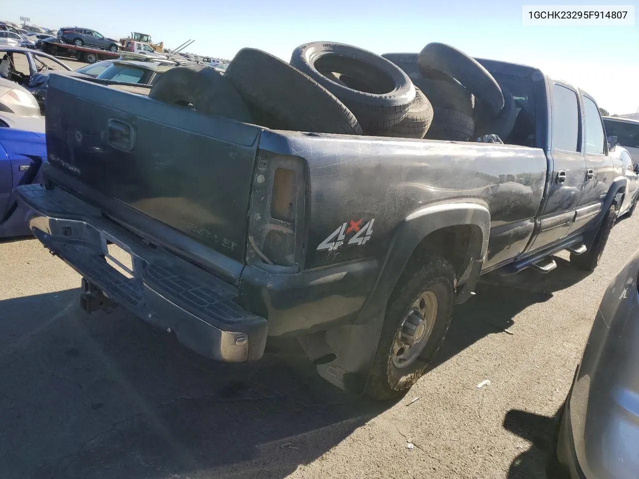 2005 Chevrolet Silverado K2500 Heavy Duty VIN: 1GCHK23295F914807 Lot: 67417724