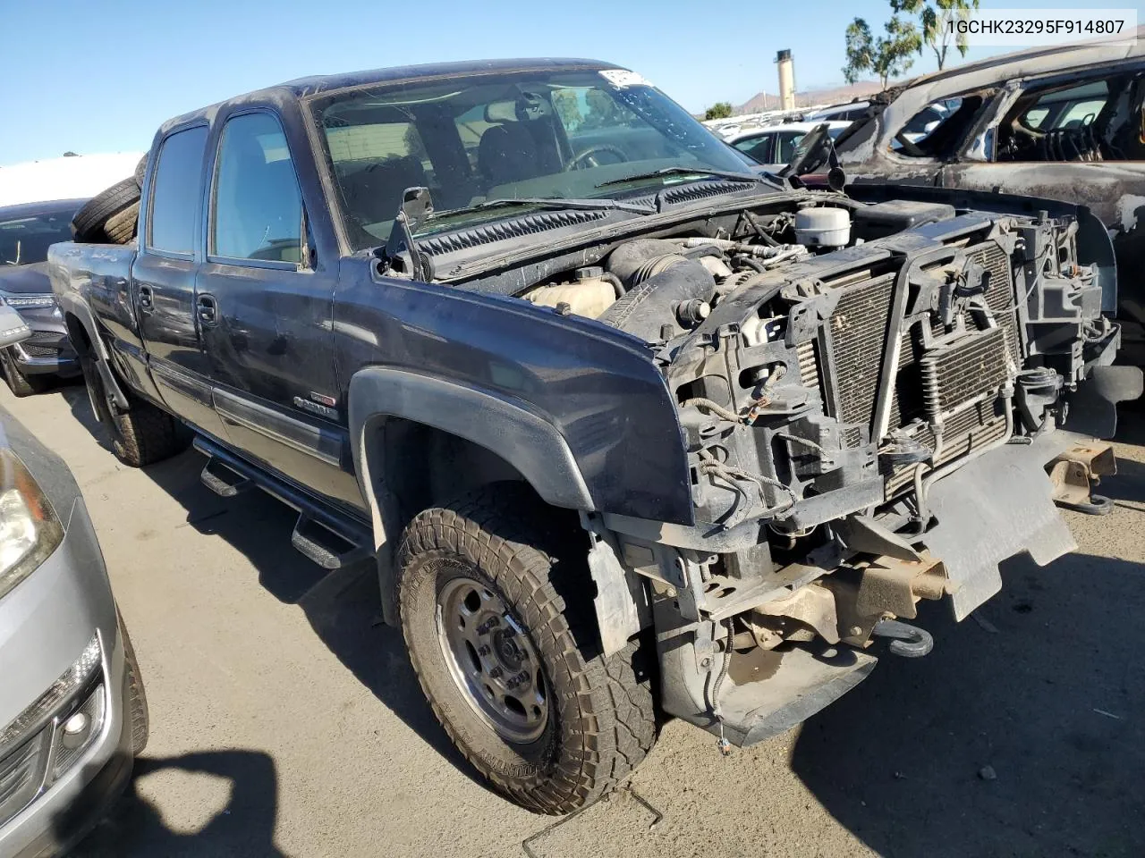 2005 Chevrolet Silverado K2500 Heavy Duty VIN: 1GCHK23295F914807 Lot: 67417724