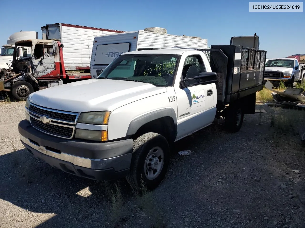 2005 Chevrolet Silverado C2500 Heavy Duty VIN: 1GBHC24U65E224049 Lot: 67481864