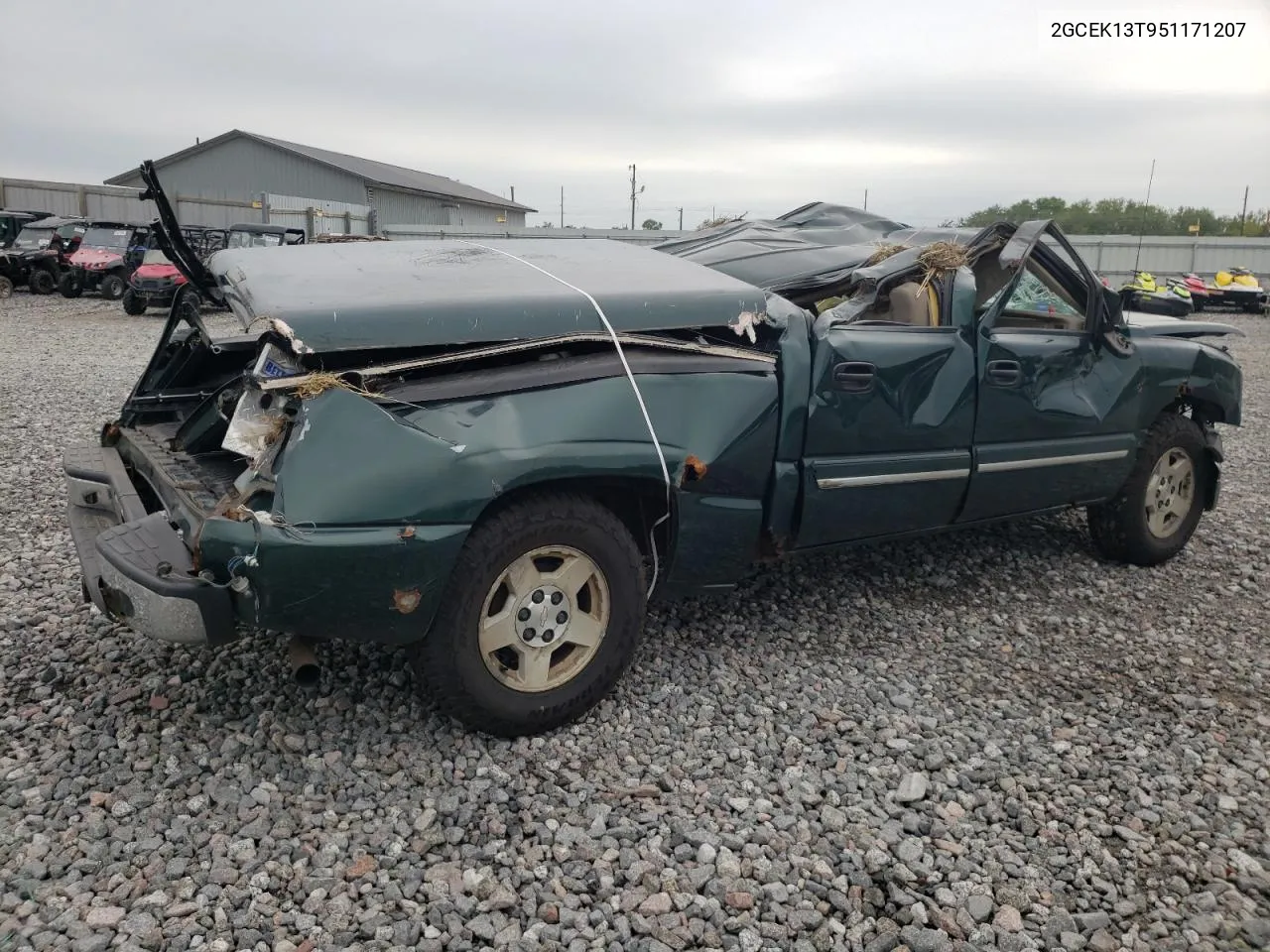 2005 Chevrolet Silverado K1500 VIN: 2GCEK13T951171207 Lot: 67961944