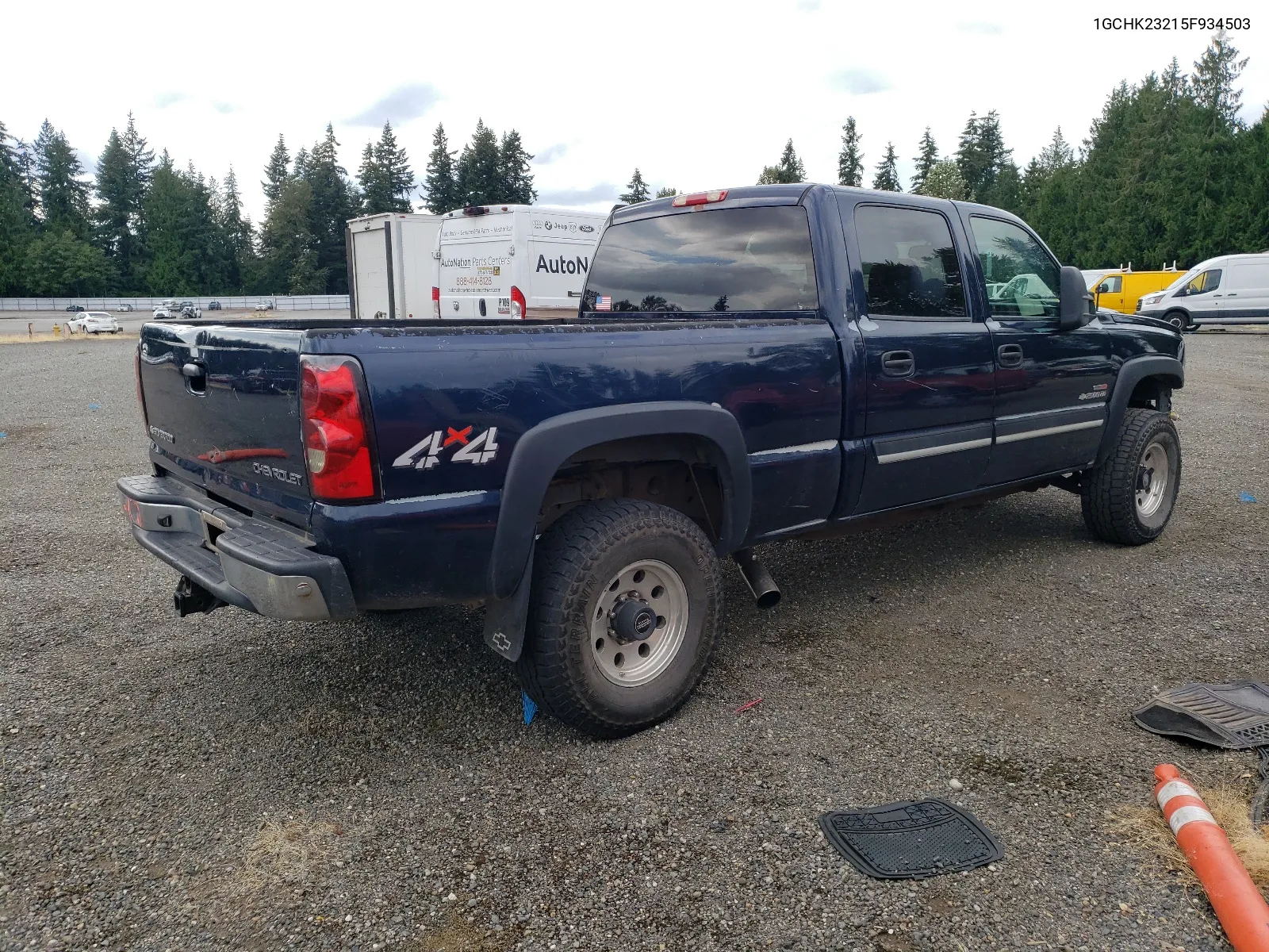 2005 Chevrolet Silverado K2500 Heavy Duty VIN: 1GCHK23215F934503 Lot: 68073474