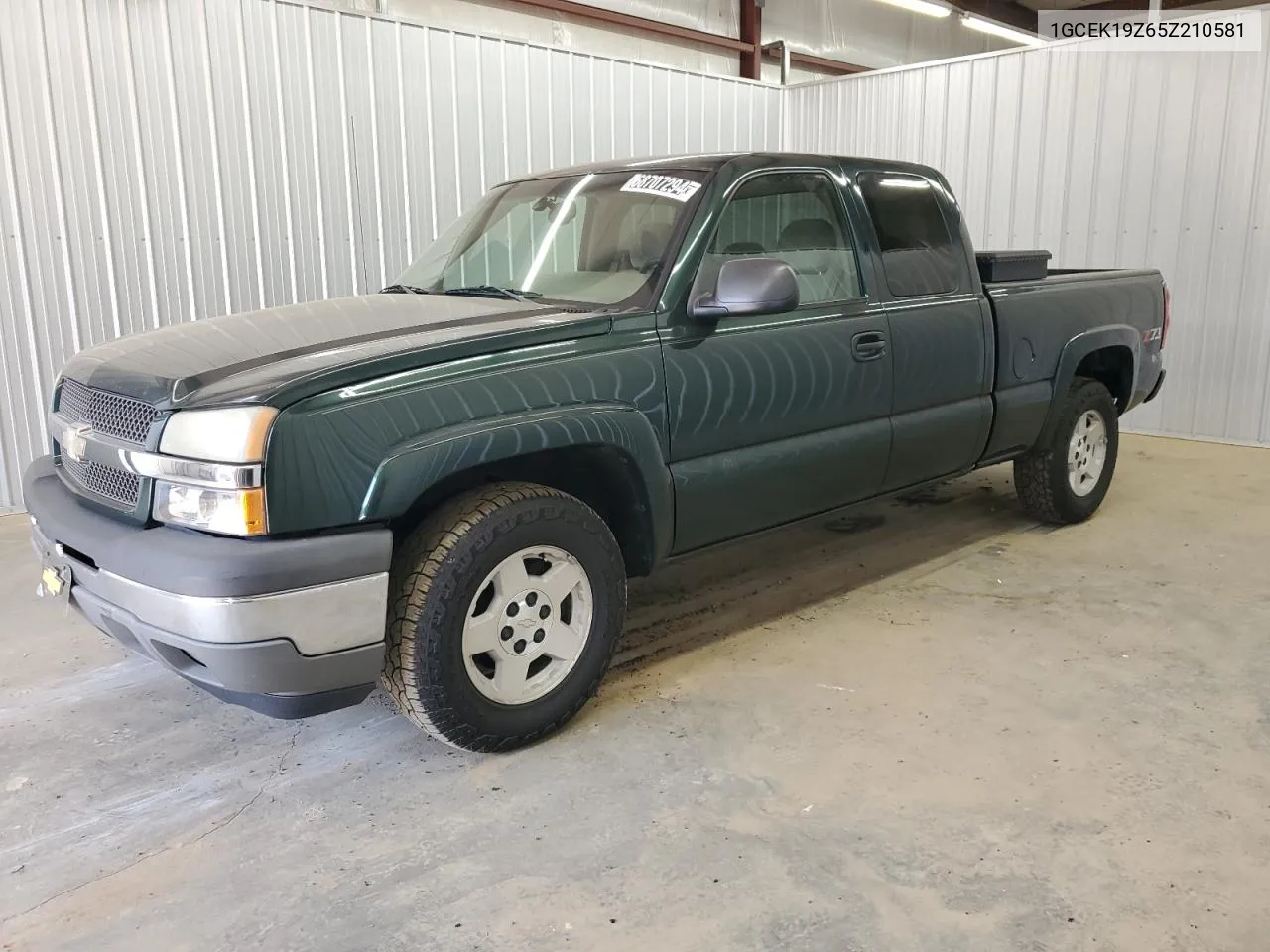 2005 Chevrolet Silverado K1500 VIN: 1GCEK19Z65Z210581 Lot: 68707294