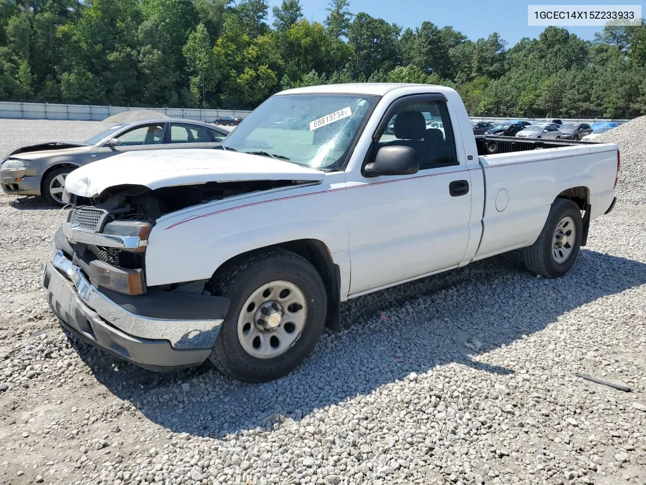 2005 Chevrolet Silverado C1500 VIN: 1GCEC14X15Z233933 Lot: 68813734