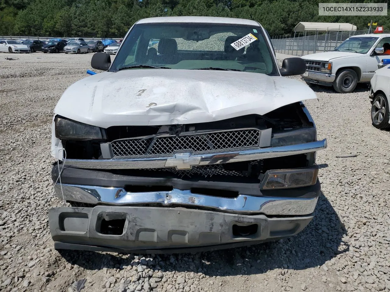 2005 Chevrolet Silverado C1500 VIN: 1GCEC14X15Z233933 Lot: 68813734