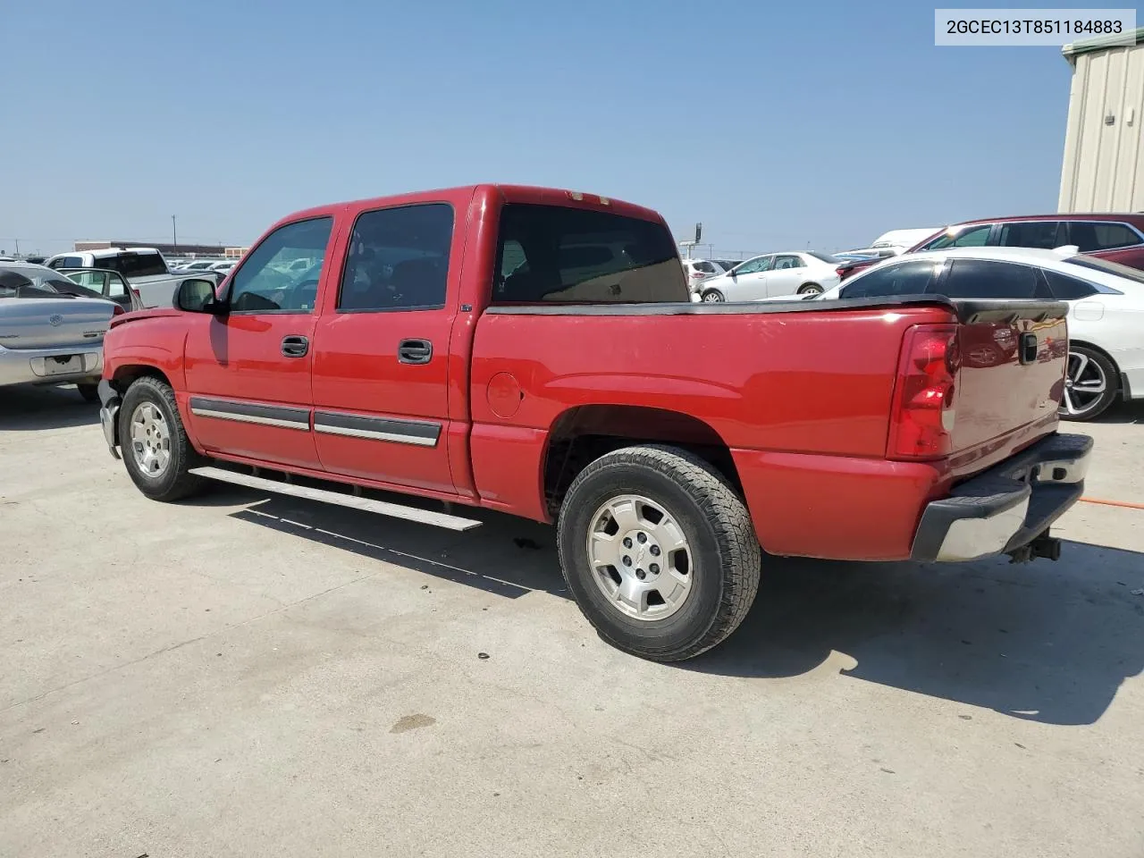 2005 Chevrolet Silverado C1500 VIN: 2GCEC13T851184883 Lot: 68840604