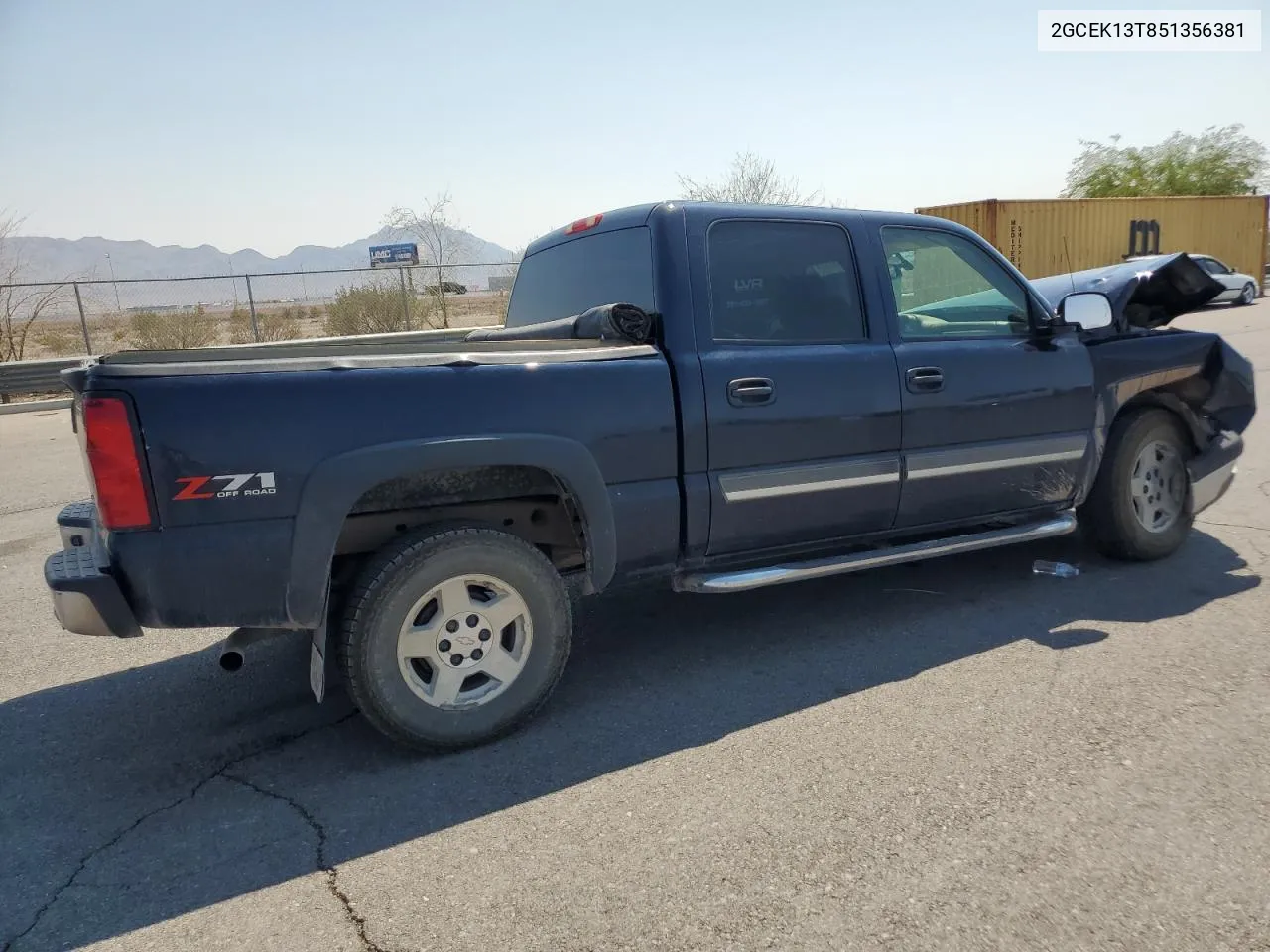 2GCEK13T851356381 2005 Chevrolet Silverado K1500