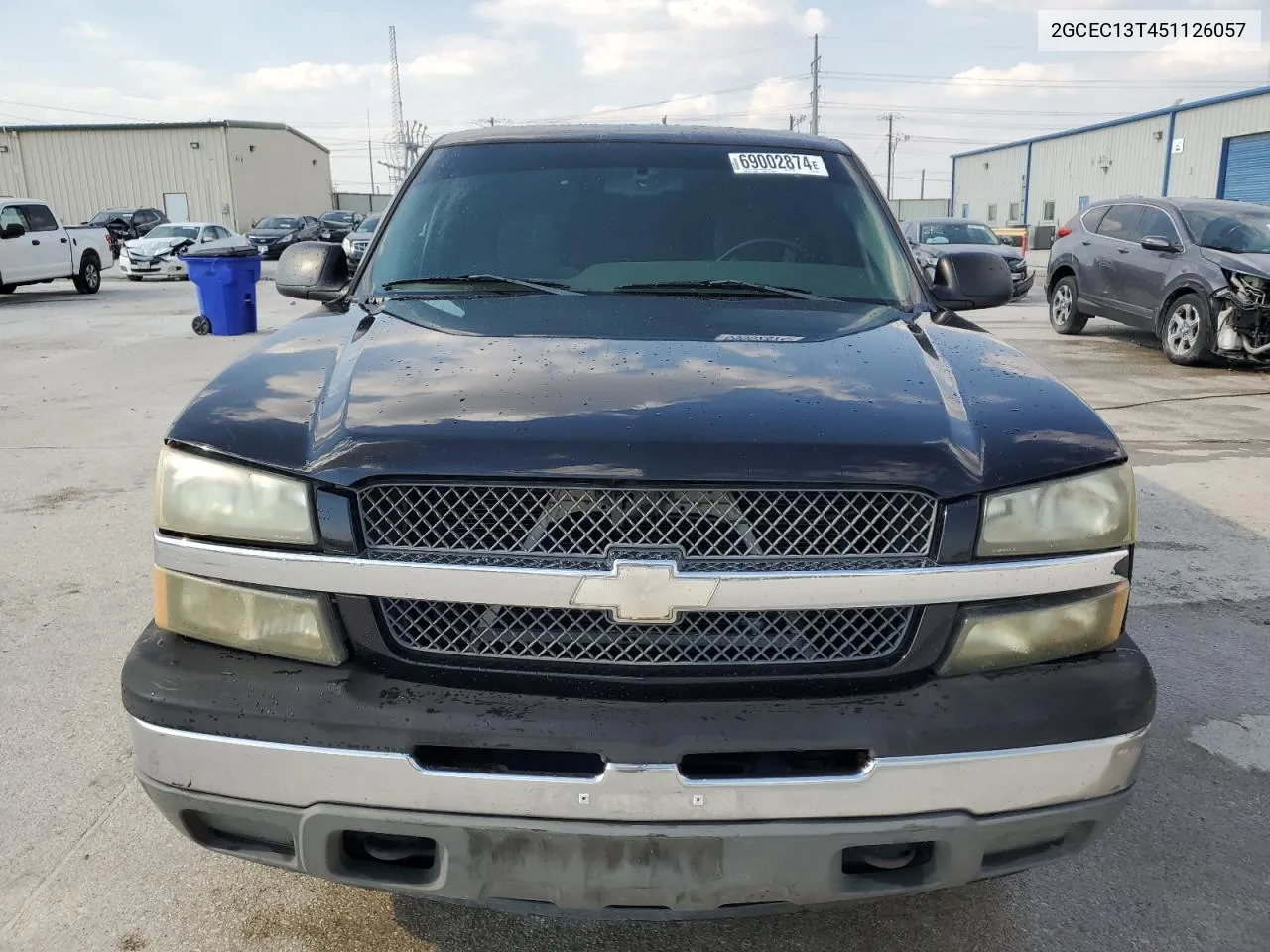 2005 Chevrolet Silverado C1500 VIN: 2GCEC13T451126057 Lot: 69002874