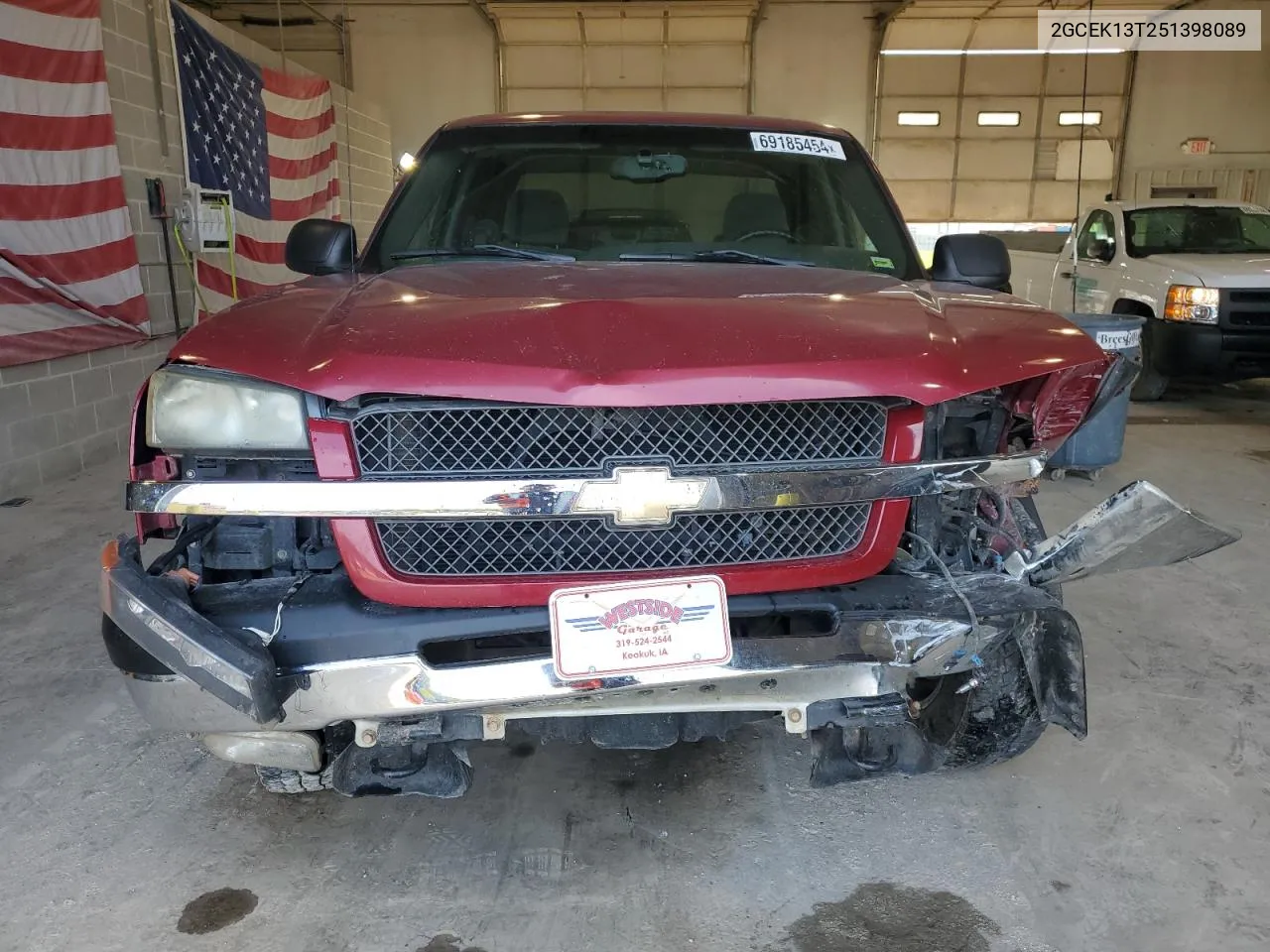 2GCEK13T251398089 2005 Chevrolet Silverado K1500