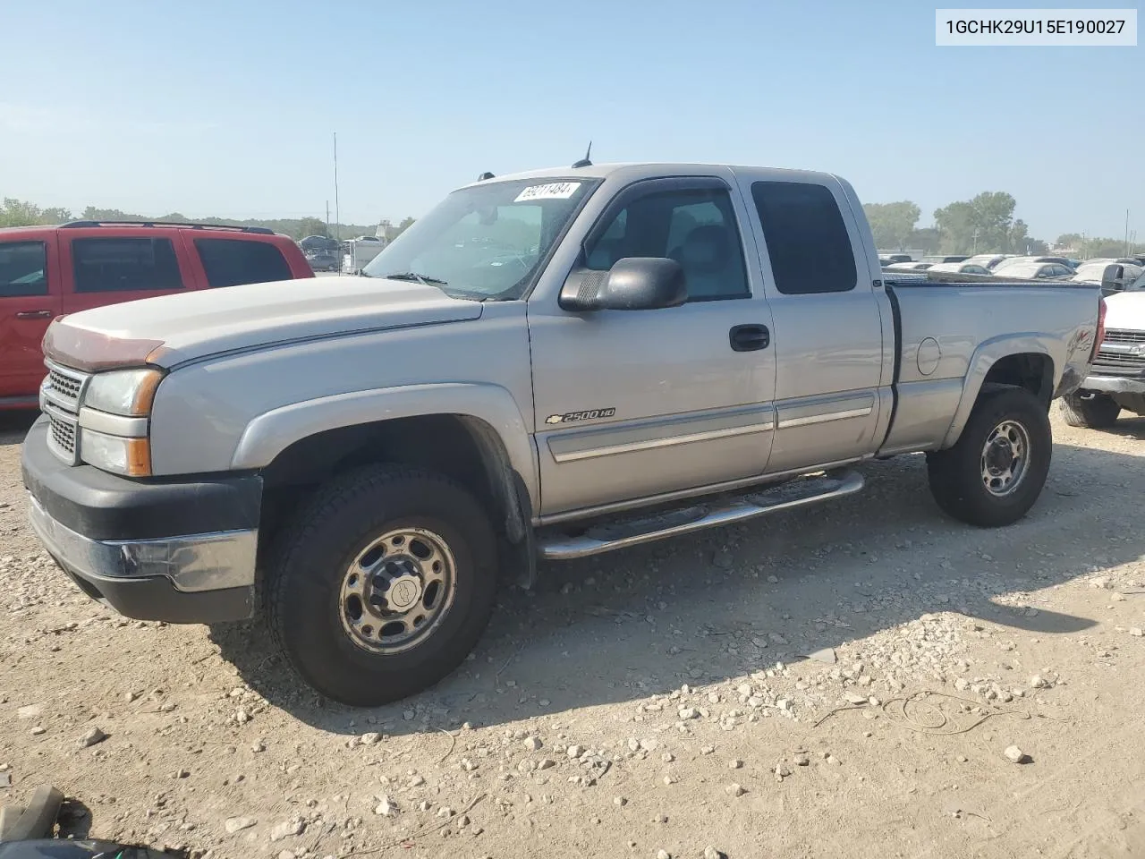 2005 Chevrolet Silverado K2500 Heavy Duty VIN: 1GCHK29U15E190027 Lot: 69211484