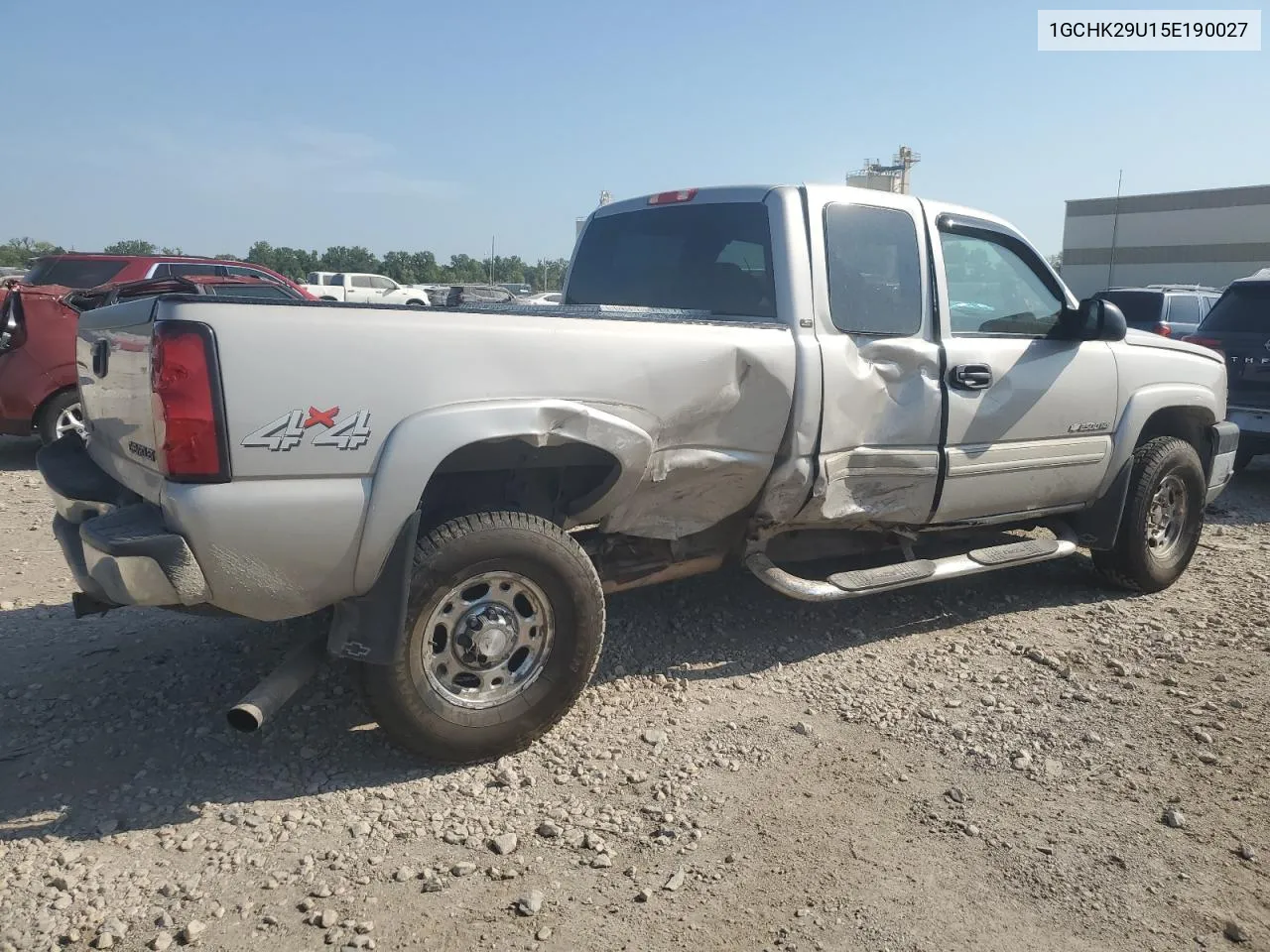 2005 Chevrolet Silverado K2500 Heavy Duty VIN: 1GCHK29U15E190027 Lot: 69211484