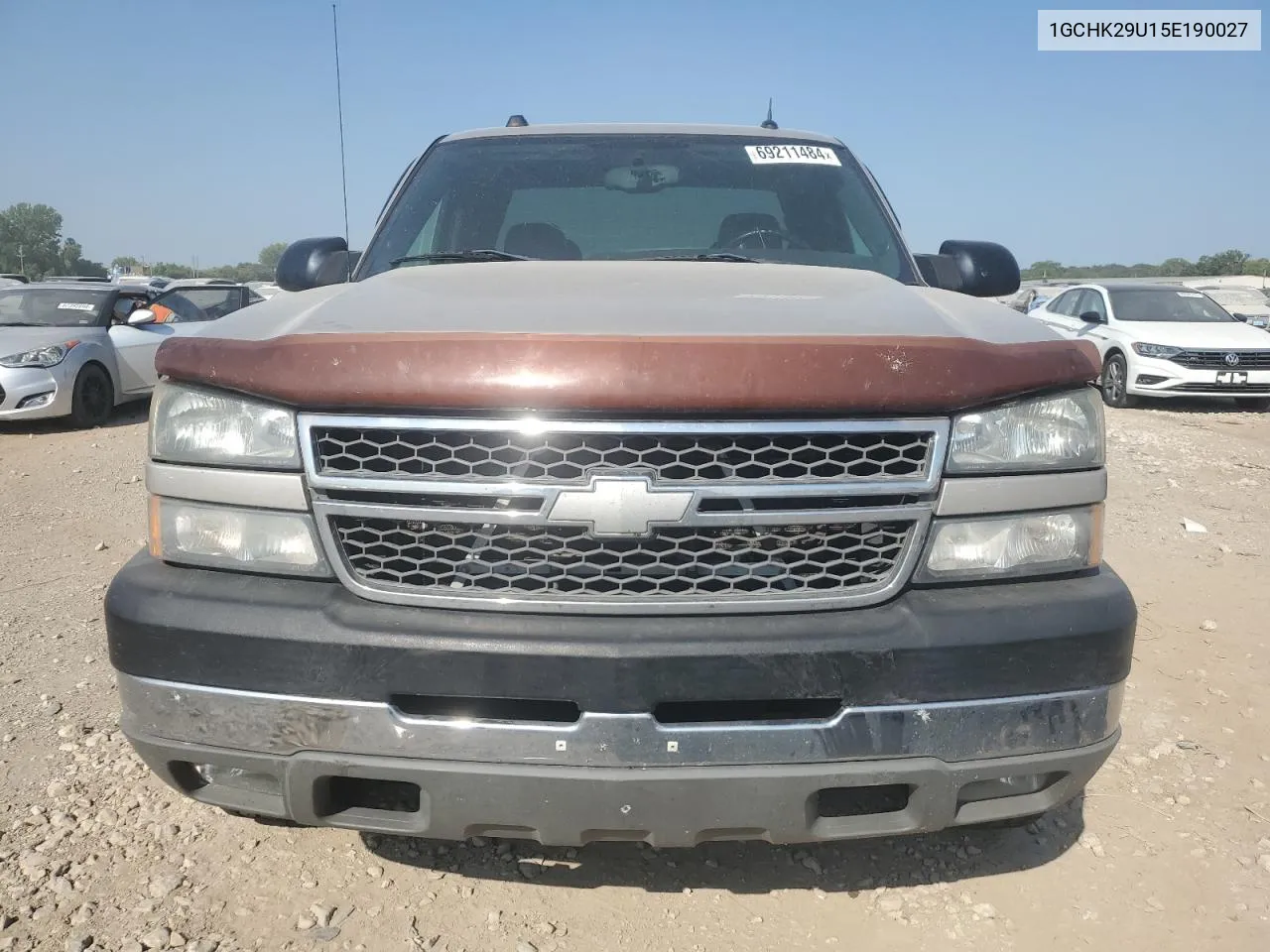 2005 Chevrolet Silverado K2500 Heavy Duty VIN: 1GCHK29U15E190027 Lot: 69211484