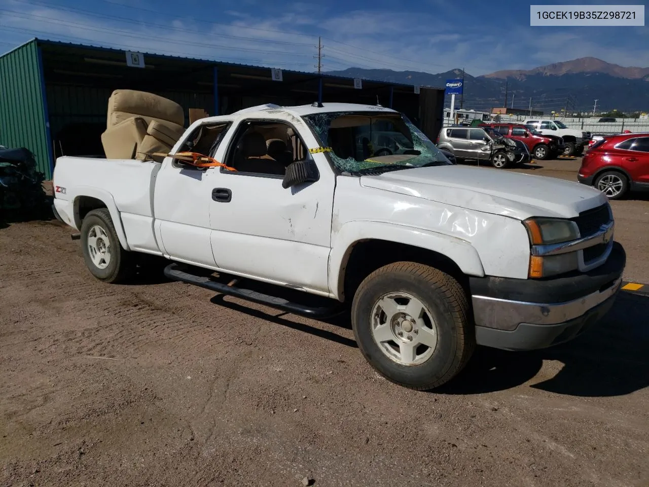 2005 Chevrolet Silverado K1500 VIN: 1GCEK19B35Z298721 Lot: 69215644