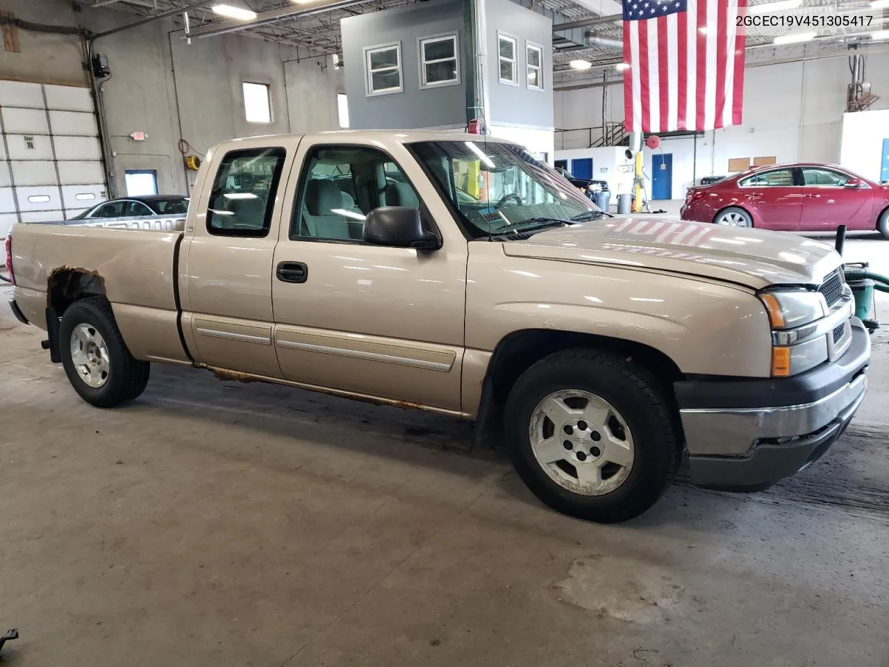 2005 Chevrolet Silverado C1500 VIN: 2GCEC19V451305417 Lot: 69217164