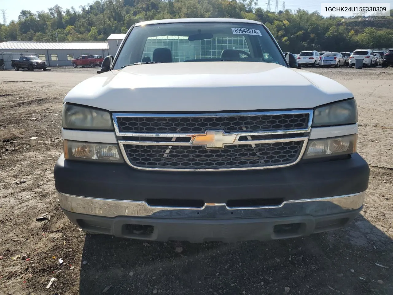 2005 Chevrolet Silverado K2500 Heavy Duty VIN: 1GCHK24U15E330309 Lot: 69640874