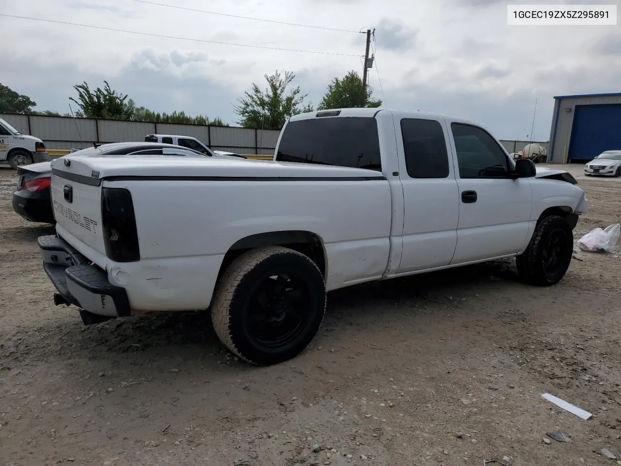 2005 Chevrolet Silverado C1500 VIN: 1GCEC19ZX5Z295891 Lot: 69656984