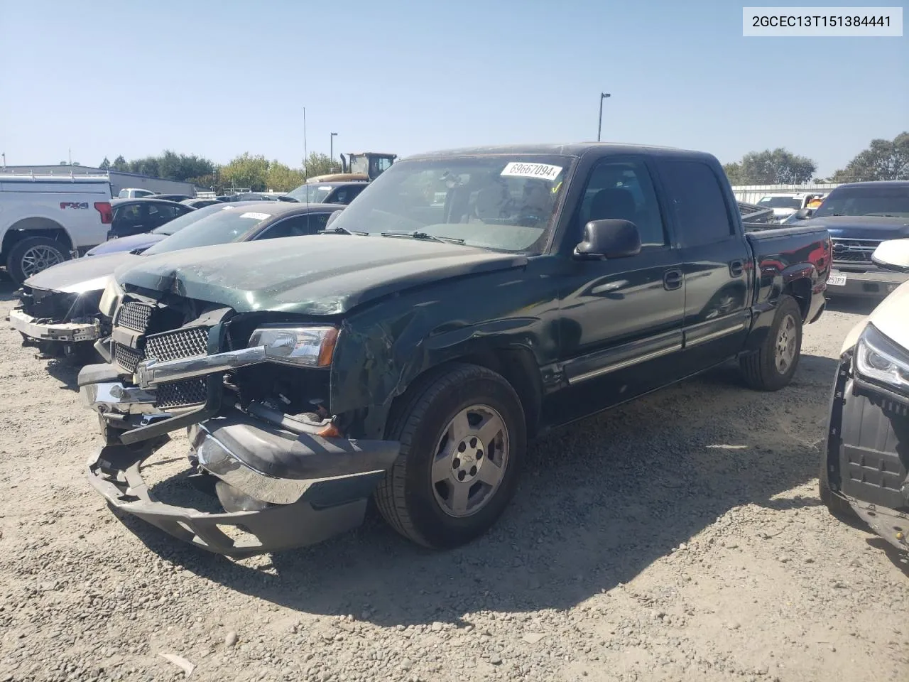 2GCEC13T151384441 2005 Chevrolet Silverado C1500