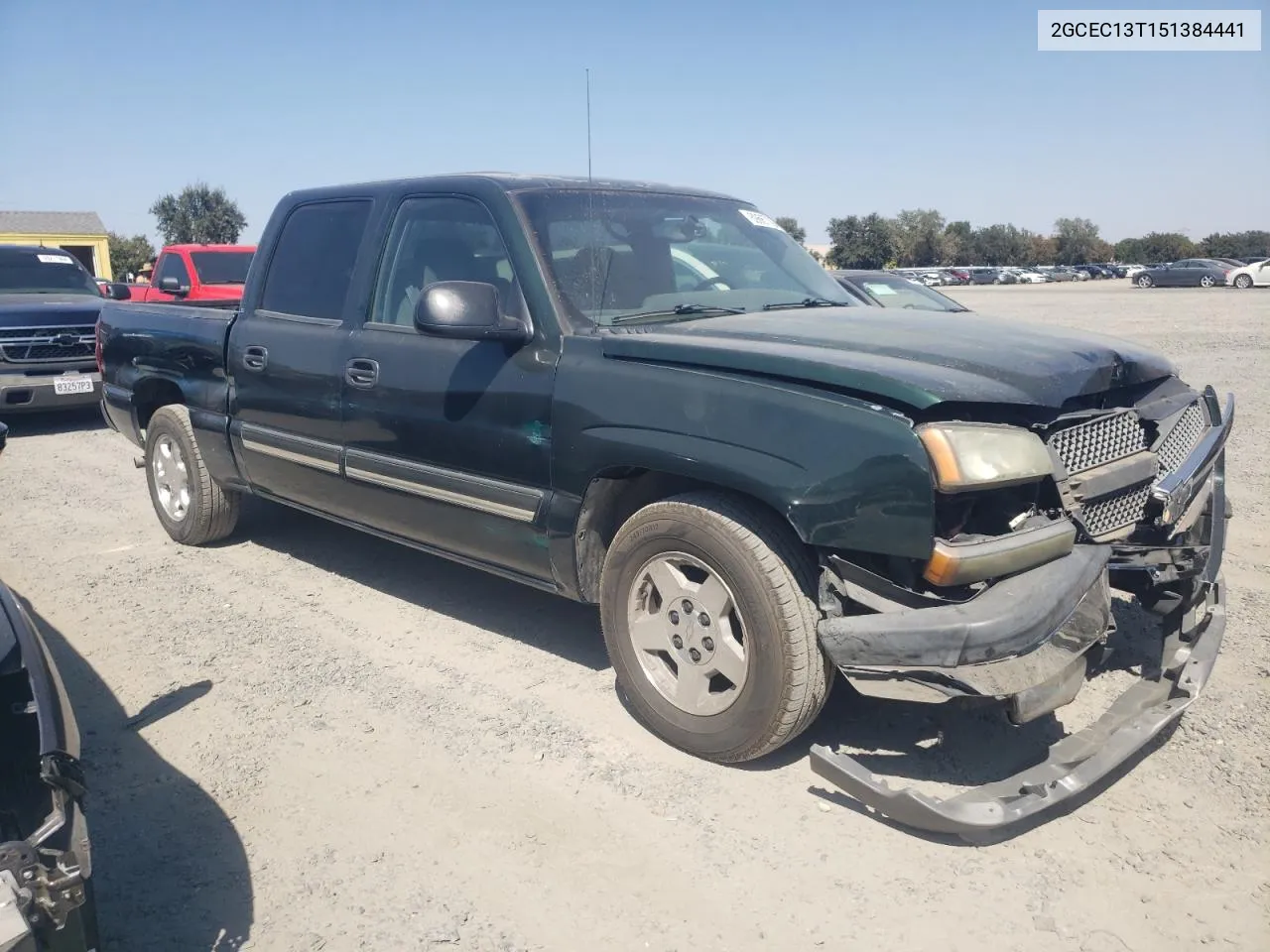 2005 Chevrolet Silverado C1500 VIN: 2GCEC13T151384441 Lot: 69667094