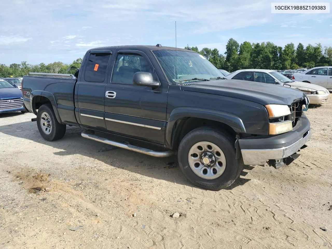 2005 Chevrolet Silverado K1500 VIN: 1GCEK19B85Z109383 Lot: 69963834