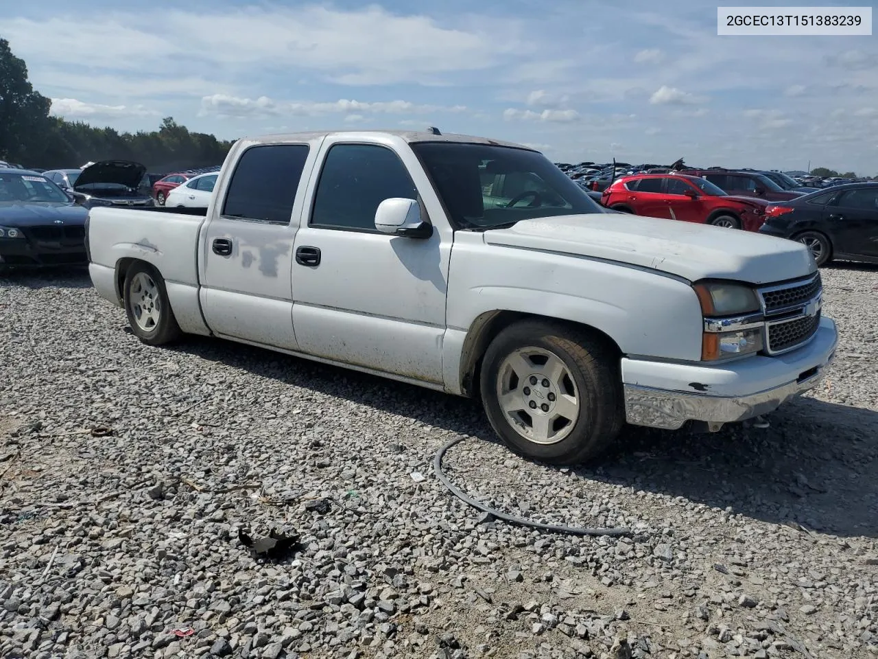 2005 Chevrolet Silverado C1500 VIN: 2GCEC13T151383239 Lot: 70079404