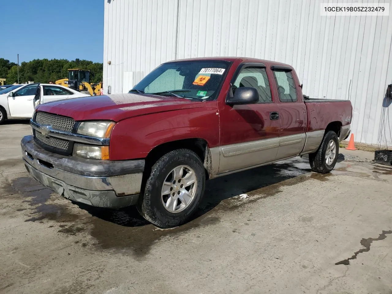 2005 Chevrolet Silverado K1500 VIN: 1GCEK19B05Z232479 Lot: 70177064