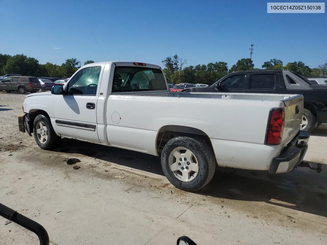 2005 Chevrolet Silverado C1500 VIN: 1GCEC14Z05Z150138 Lot: 70195914