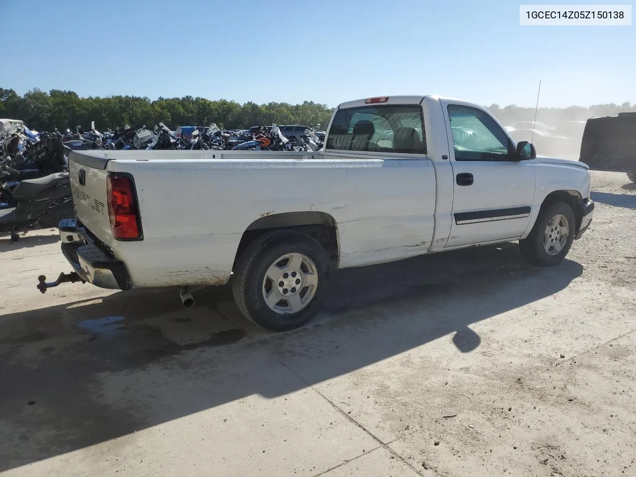 2005 Chevrolet Silverado C1500 VIN: 1GCEC14Z05Z150138 Lot: 70195914