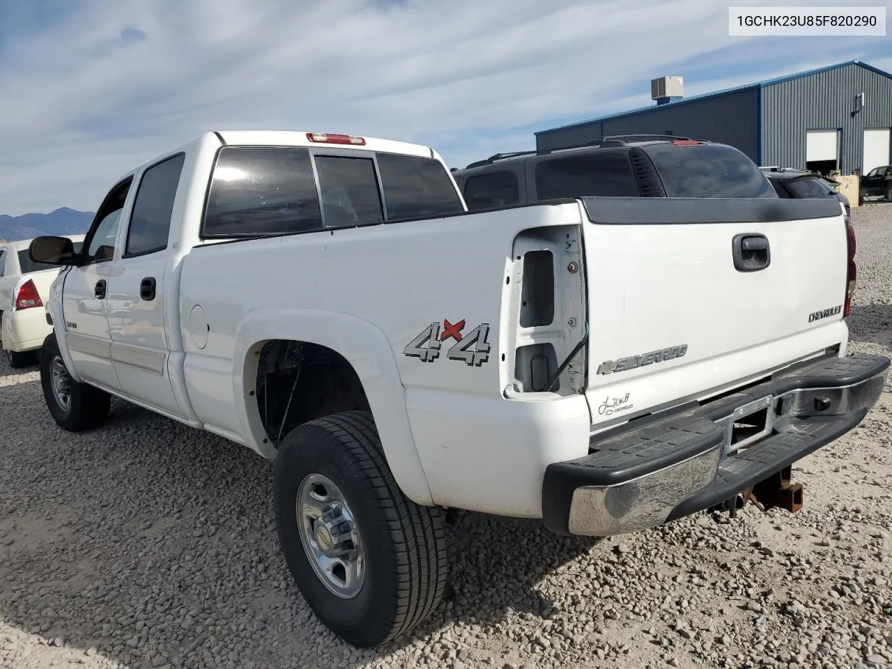 2005 Chevrolet Silverado K2500 Heavy Duty VIN: 1GCHK23U85F820290 Lot: 70419974