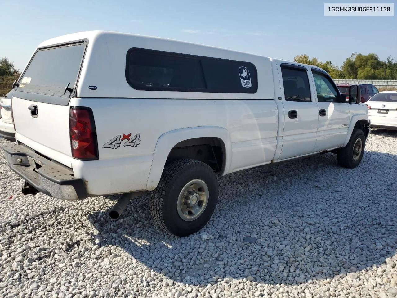 1GCHK33U05F911138 2005 Chevrolet Silverado K3500