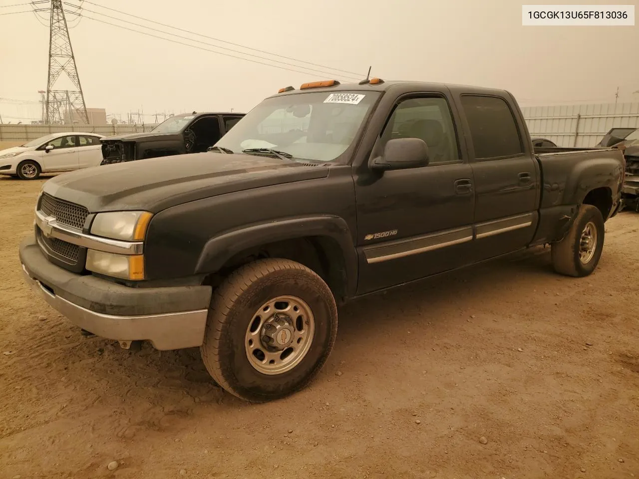 2005 Chevrolet Silverado K1500 Heavy Duty VIN: 1GCGK13U65F813036 Lot: 70858524