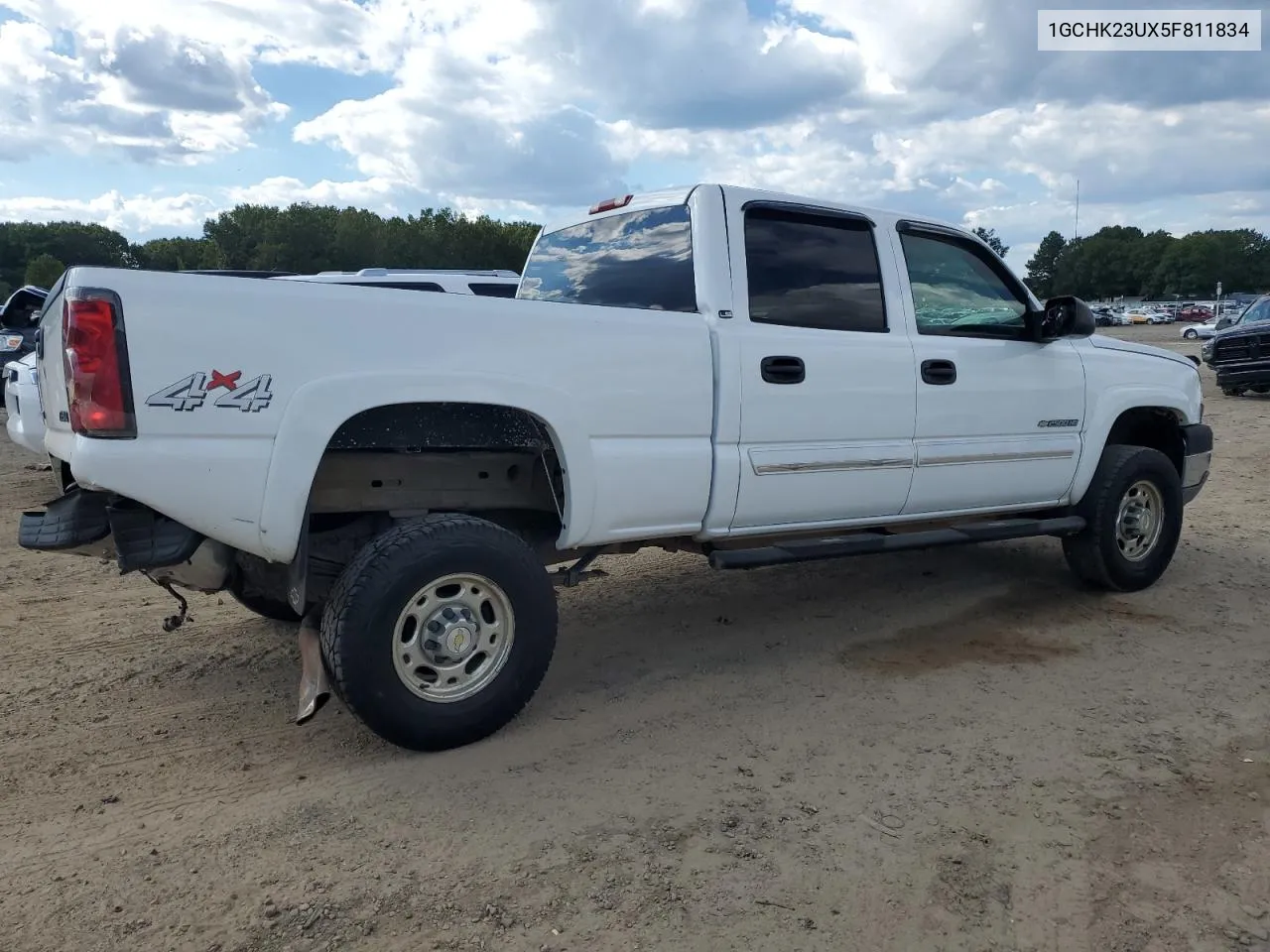 2005 Chevrolet Silverado K2500 Heavy Duty VIN: 1GCHK23UX5F811834 Lot: 70890814