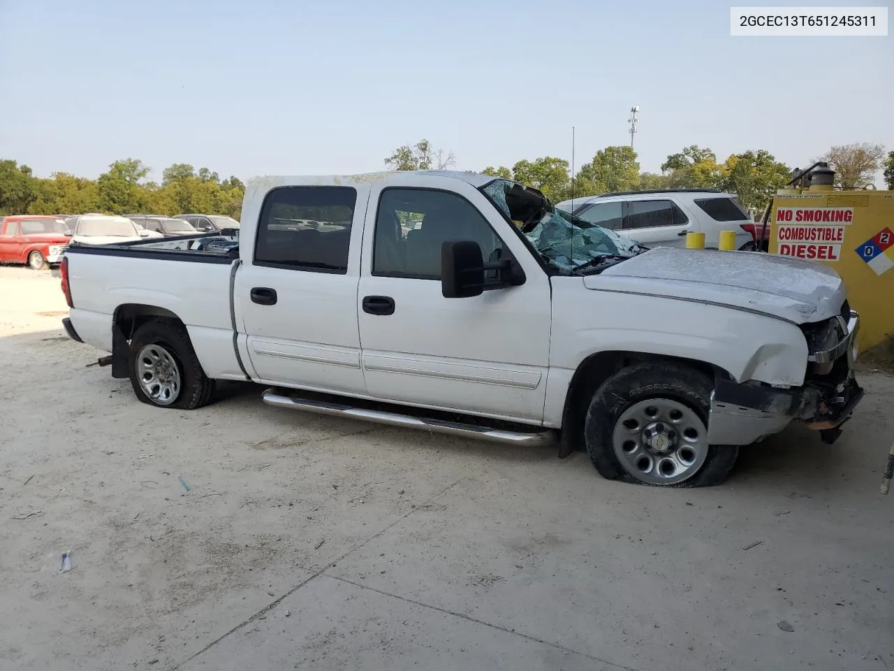 2005 Chevrolet Silverado C1500 VIN: 2GCEC13T651245311 Lot: 71050664