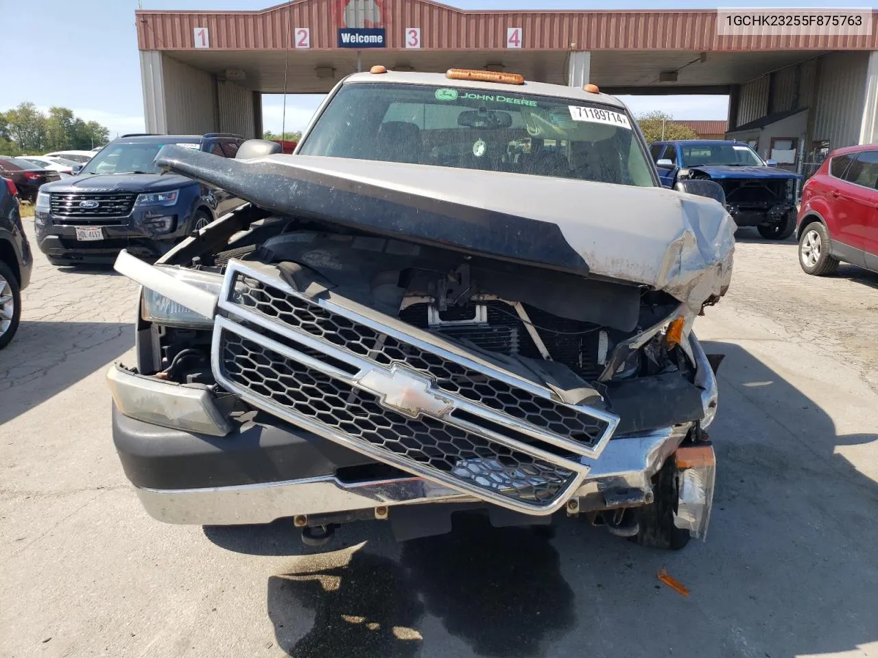 2005 Chevrolet Silverado K2500 Heavy Duty VIN: 1GCHK23255F875763 Lot: 71189714