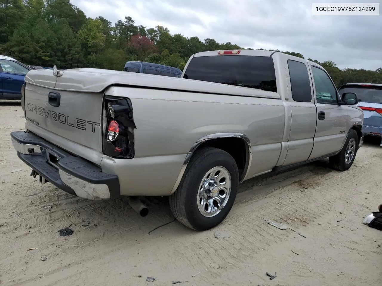 2005 Chevrolet Silverado C1500 VIN: 1GCEC19V75Z124299 Lot: 71563774