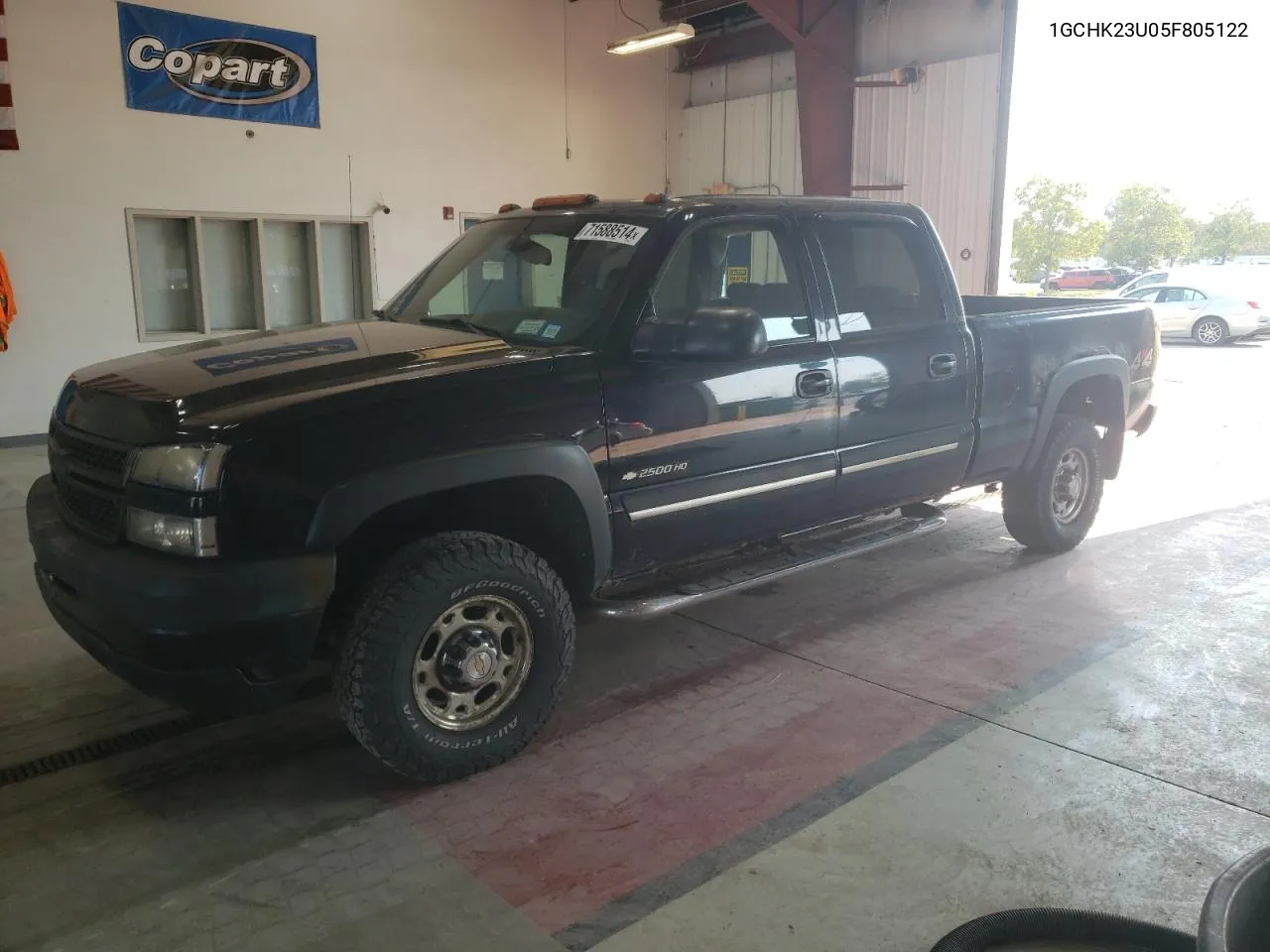 2005 Chevrolet Silverado K2500 Heavy Duty VIN: 1GCHK23U05F805122 Lot: 71588514