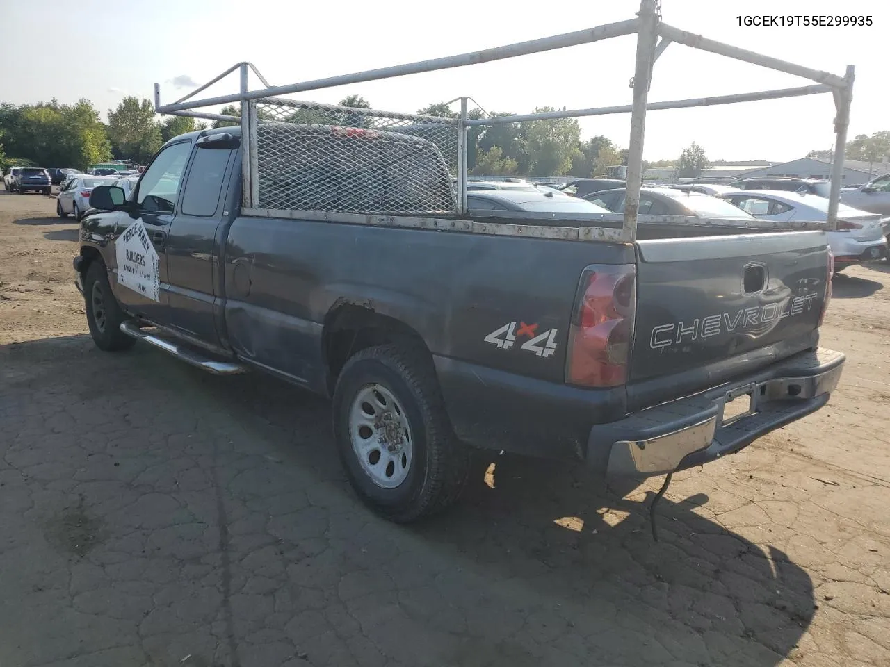 2005 Chevrolet Silverado K1500 VIN: 1GCEK19T55E299935 Lot: 71610904