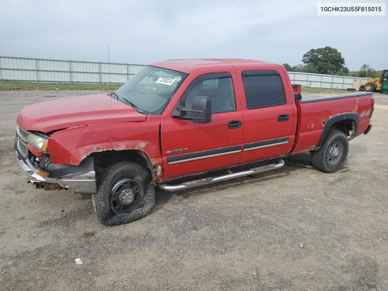 2005 Chevrolet Silverado K2500 Heavy Duty VIN: 1GCHK23U55F815015 Lot: 72269224