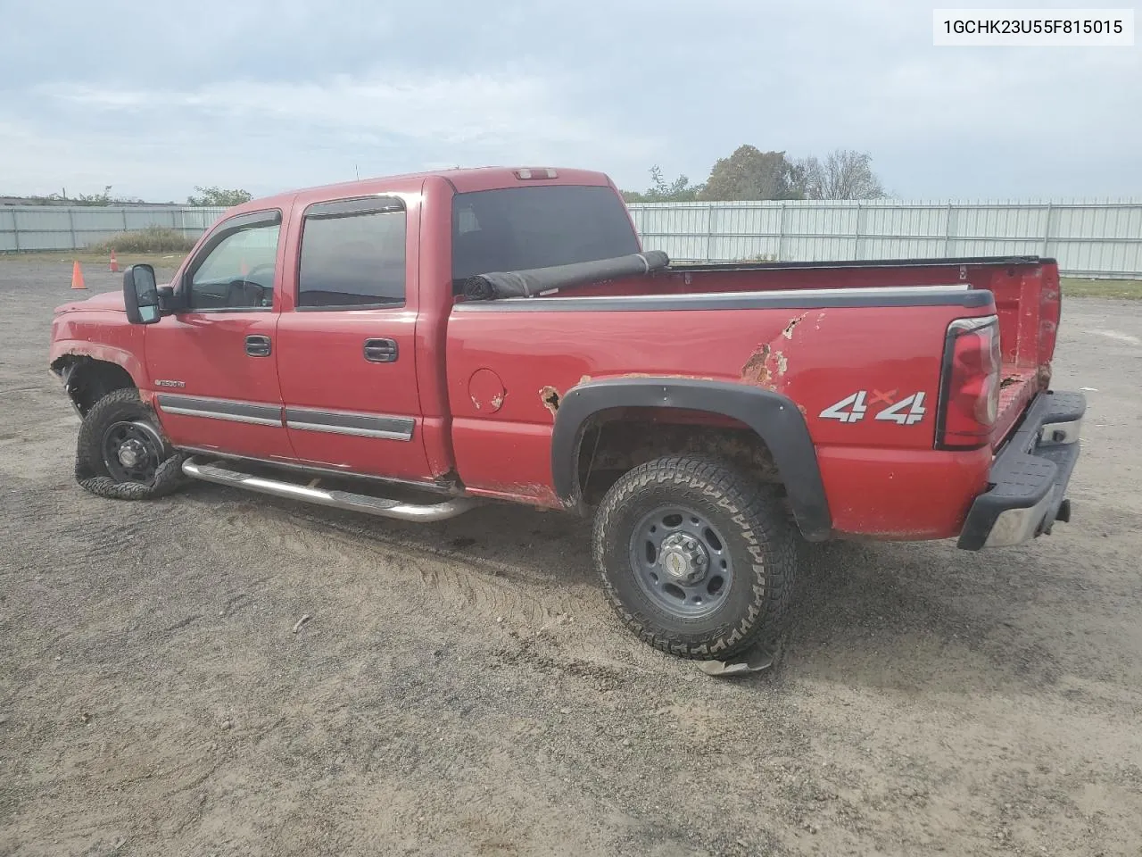 2005 Chevrolet Silverado K2500 Heavy Duty VIN: 1GCHK23U55F815015 Lot: 72269224