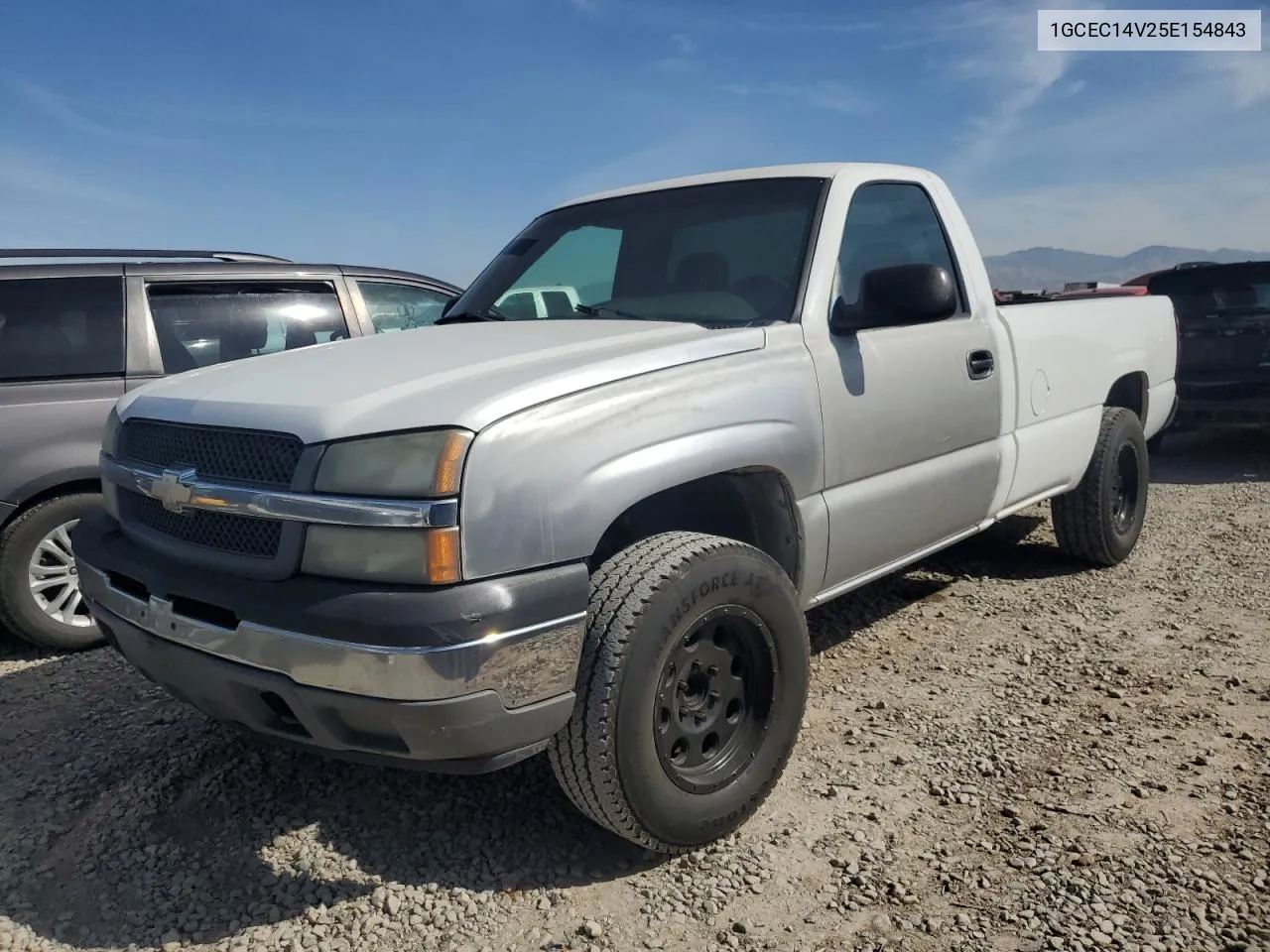 2005 Chevrolet Silverado C1500 VIN: 1GCEC14V25E154843 Lot: 72467464