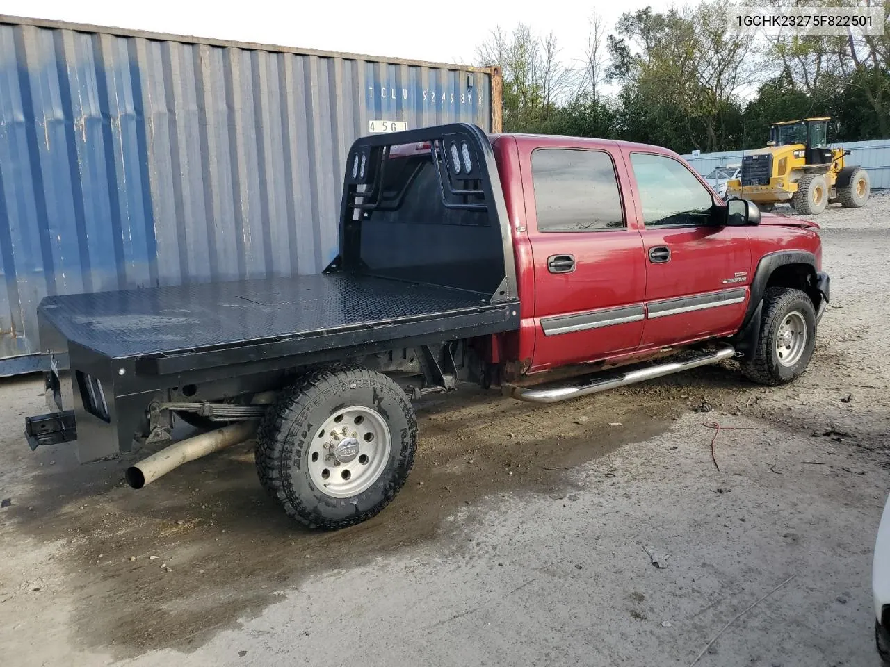 2005 Chevrolet Silverado K2500 Heavy Duty VIN: 1GCHK23275F822501 Lot: 72815844