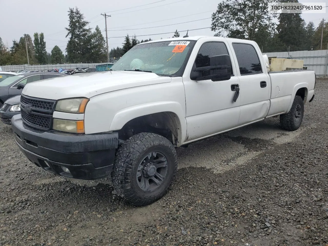 2005 Chevrolet Silverado K2500 Heavy Duty VIN: 1GCHK23245F961520 Lot: 73236114