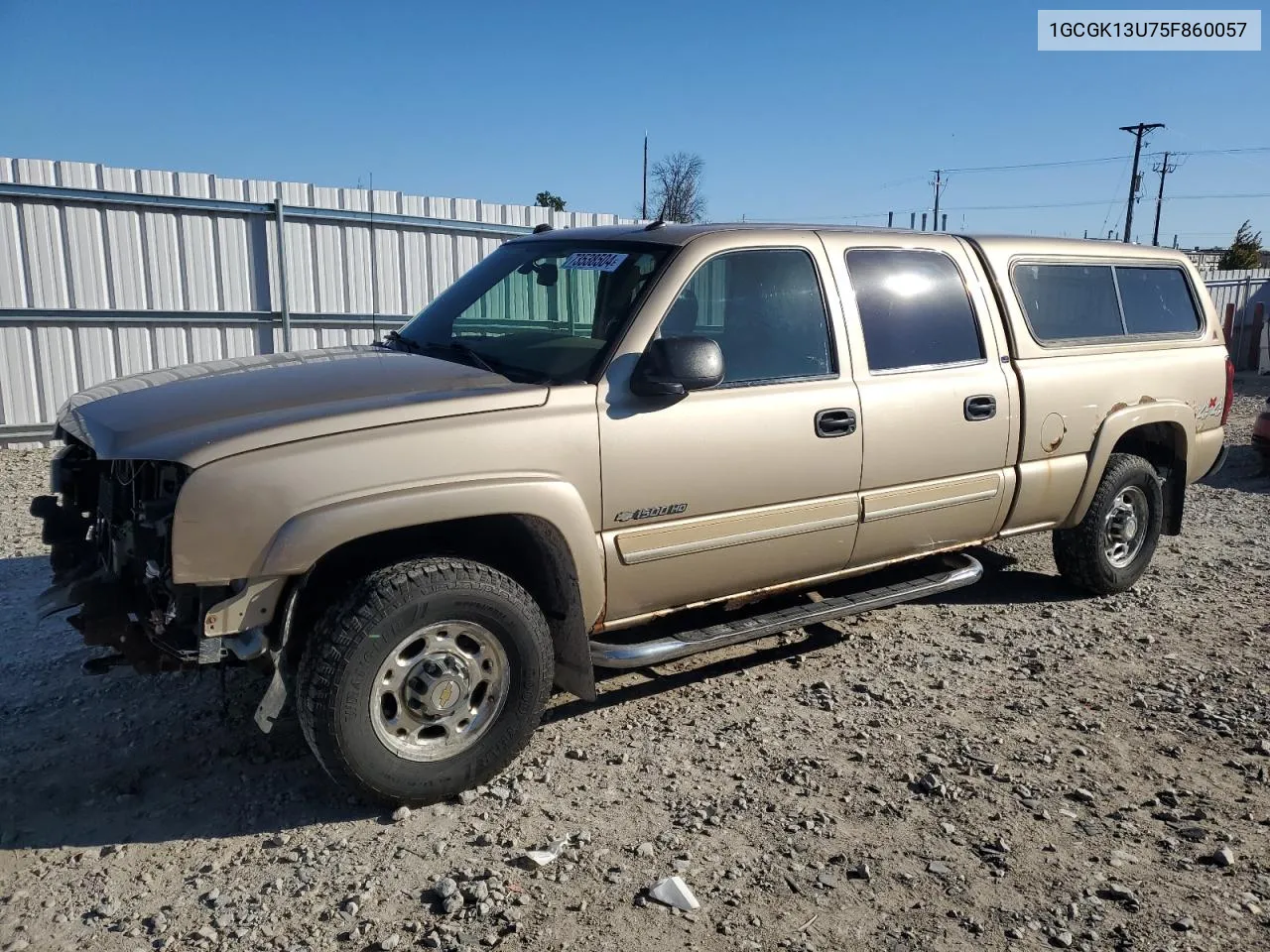 1GCGK13U75F860057 2005 Chevrolet Silverado K1500 Heavy Duty