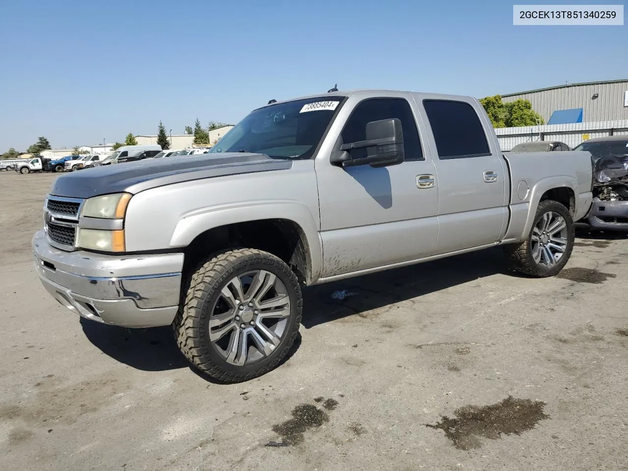 2005 Chevrolet Silverado K1500 VIN: 2GCEK13T851340259 Lot: 73885404