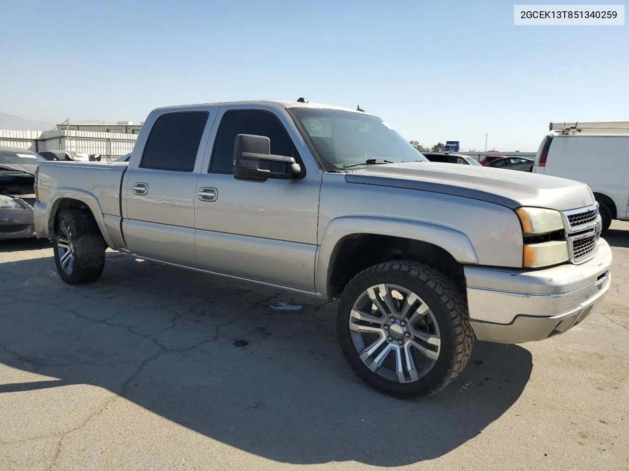 2005 Chevrolet Silverado K1500 VIN: 2GCEK13T851340259 Lot: 73885404