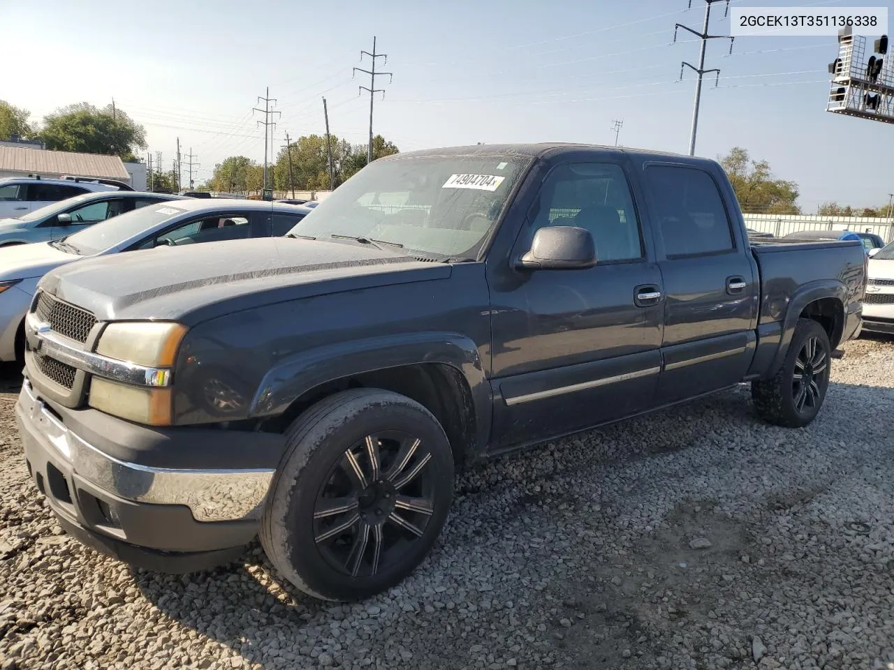 2GCEK13T351136338 2005 Chevrolet Silverado K1500