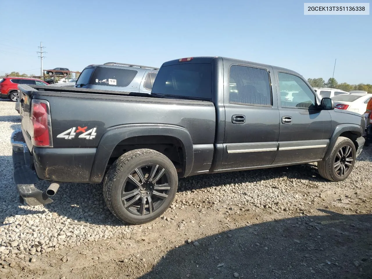 2GCEK13T351136338 2005 Chevrolet Silverado K1500